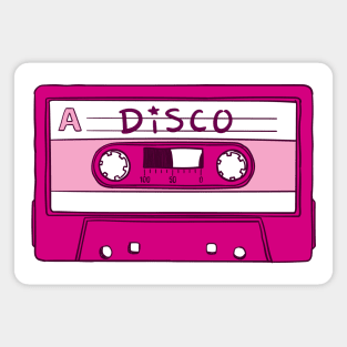 Disco cassette Magnet